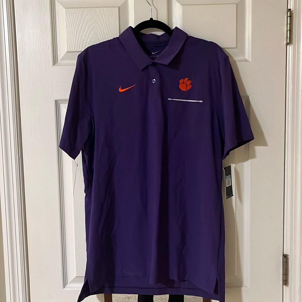 Clemson drift polo shirt men’s medium